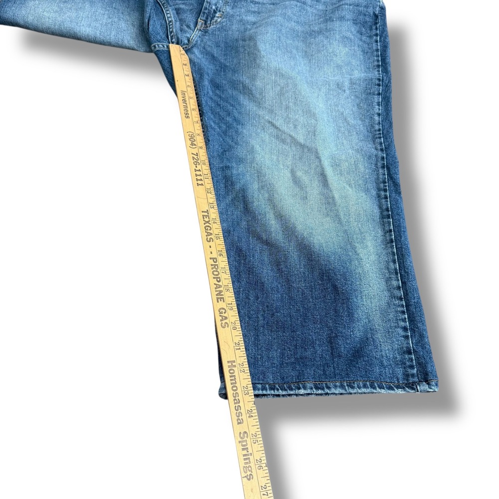Levi Strauss Co 559 Mens Jeans W48 L28 (48x23) Blue Denim Relaxed Fit - Picture 5 of 10